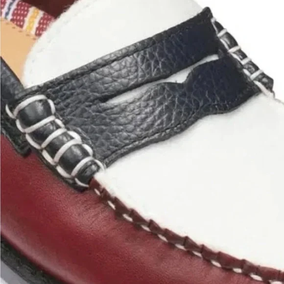 NEW with Box GH BASS WHITNEY LETTERMAN LOAFERS - Picture 6 of 13